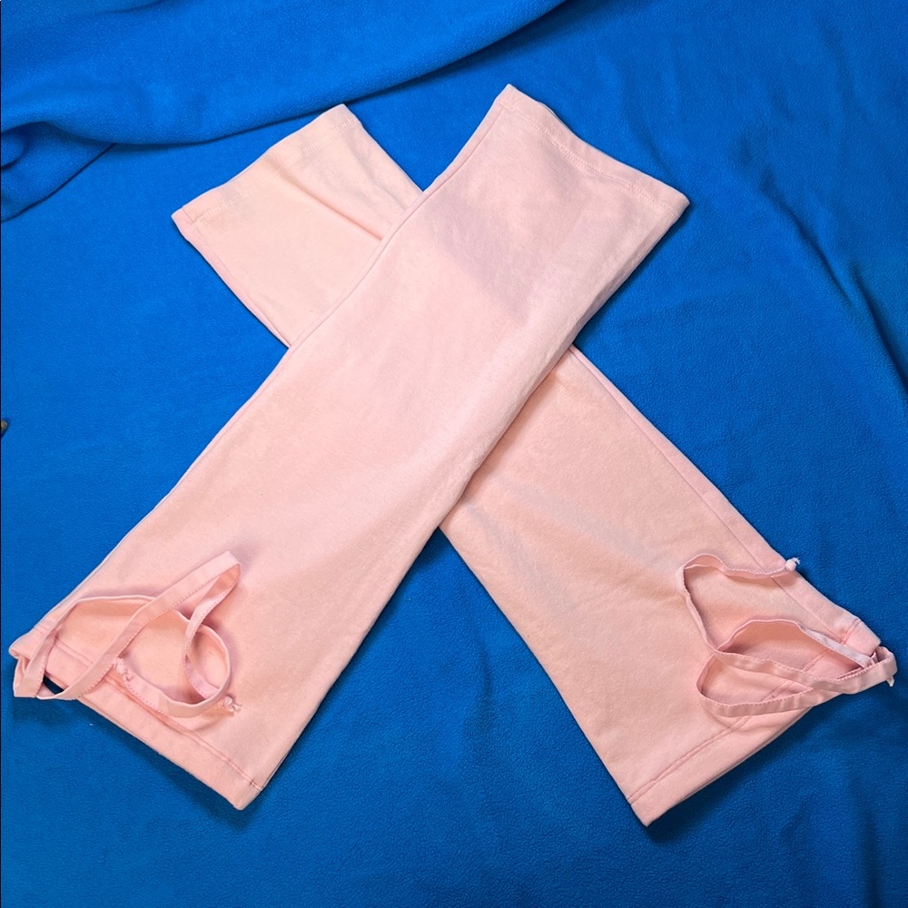 Straight/Wide Ballet Leg Warmers 23.5” Pink O/S New